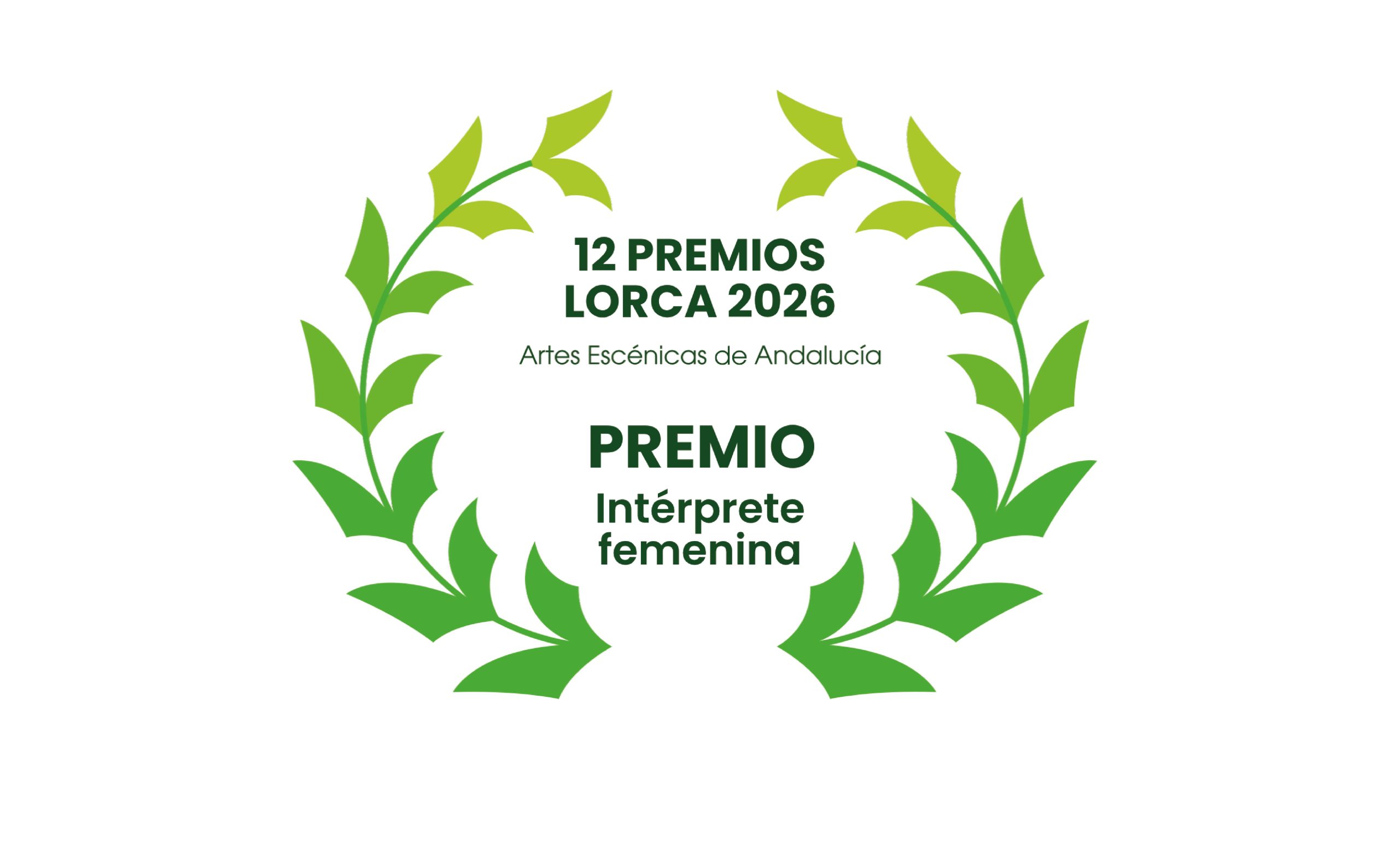 2026. PREMIOS LORCA. Premio a mejor intérprete femenina a Gema Matarranz por DYSPHORIA